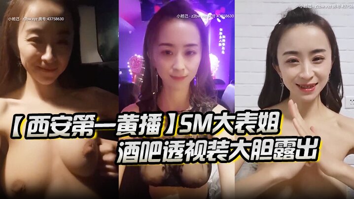 【西安第一黄播】SM大表姐，酒吧透视装大胆露出，男厕放尿，电梯口被群男狂摸。